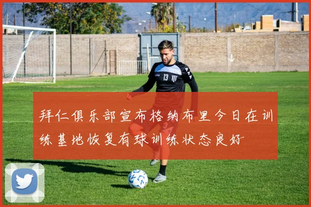 拜仁俱乐部宣布格纳布里今日在训练基地恢复有球训练状态良好